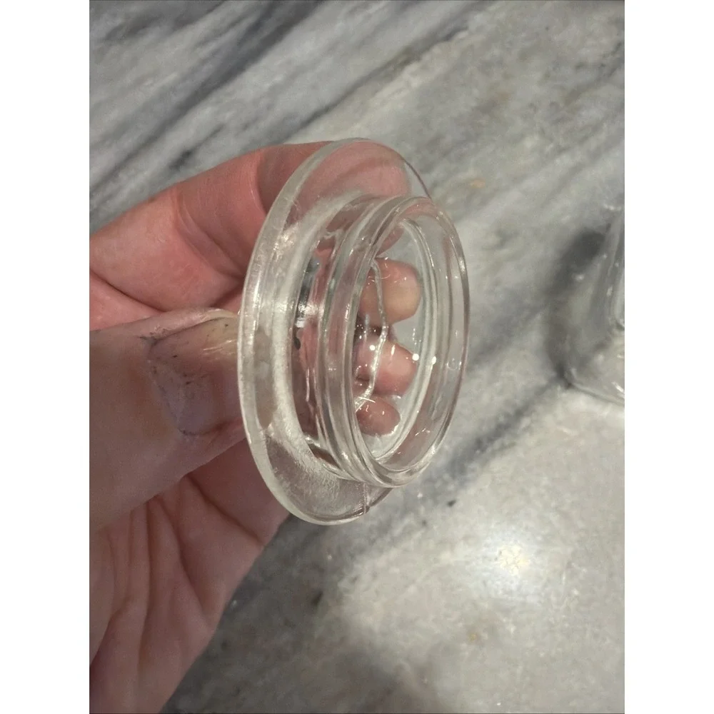 Vintage Clear Glass 4